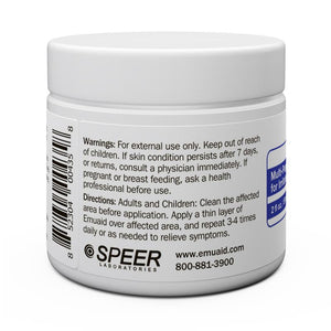 emuaid Salbentiegel Seitenetikett