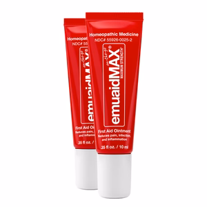 zwei Tuben emuaidmax Erste-Hilfe-Salbe