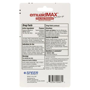 emuaidmax Erste-Hilfe-Salbe Gebrauchsanweisung und Inhaltsstoffe