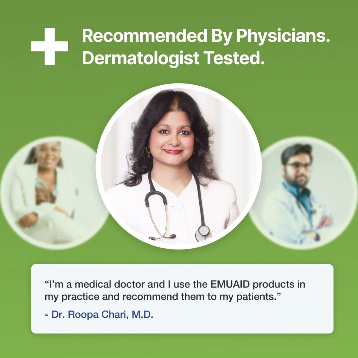 Dermatologe empfiehlt Hautpflegeprodukte