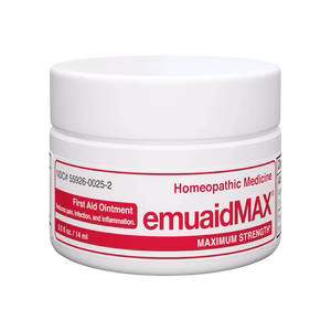 emuaidmax homöopathische Erste-Hilfe-Salbe im Glas