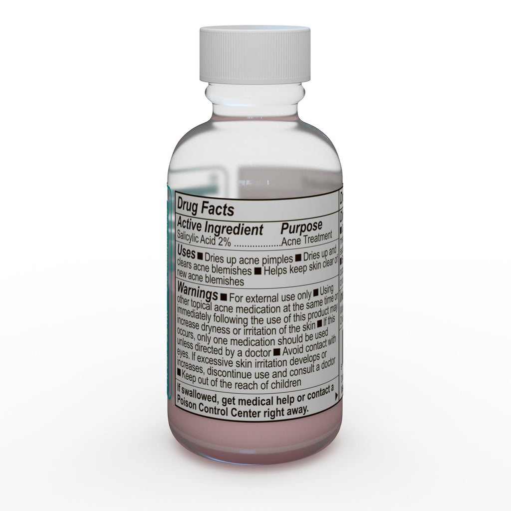 Flasche Salicylsäure zur Aknebehandlung Flasche Salicylsäure zur Aknebehandlung