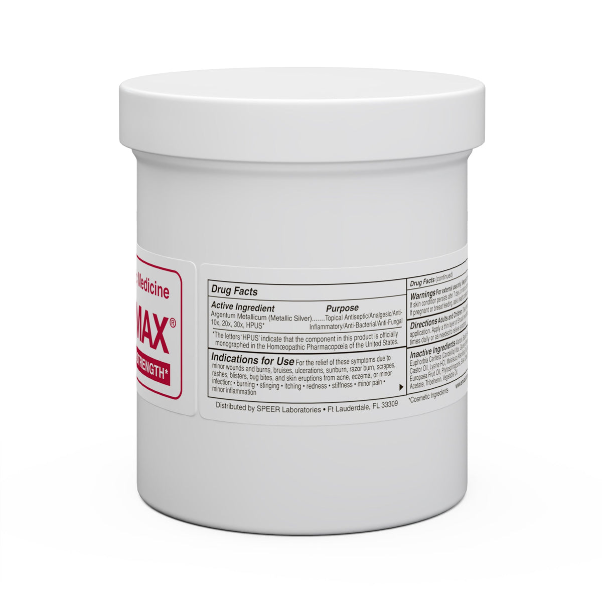 Silberne Salbentablette