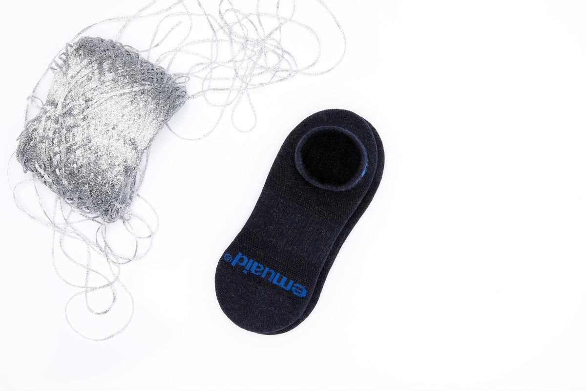 EMUAID Ionic Silber Socken (Marine)