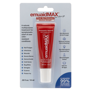 Bild von EMUAIDMAX® 0.35oz Tube in Verpackung vorne