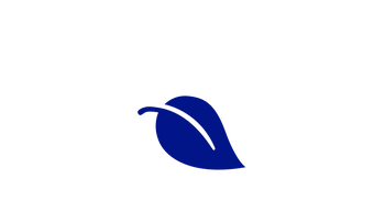 Blaues Blatt-Symbol