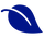 Blaues Blatt-Symbol