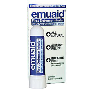 Dies ist ein Bild des EMUAID® First Defense Inhalators.
